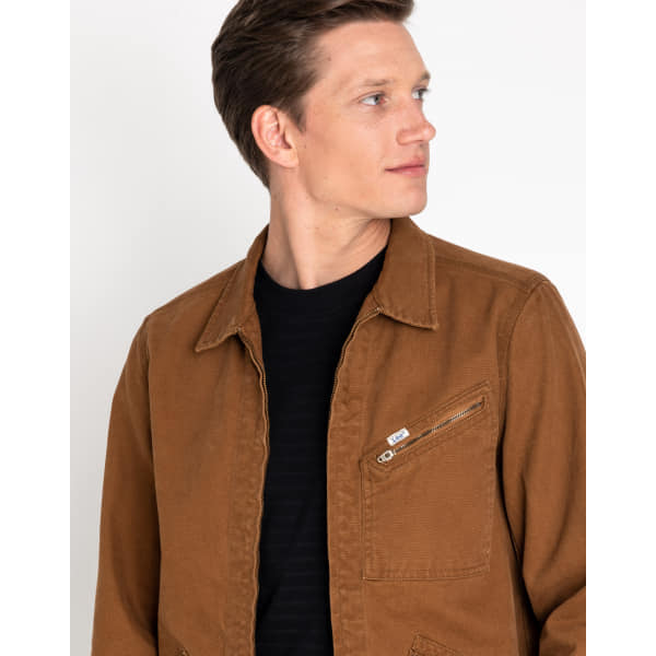 LEE 191J JACKET MĘSKA KURTKA PRZEJŚCIOWA TOFFEE L191LU20 112105728