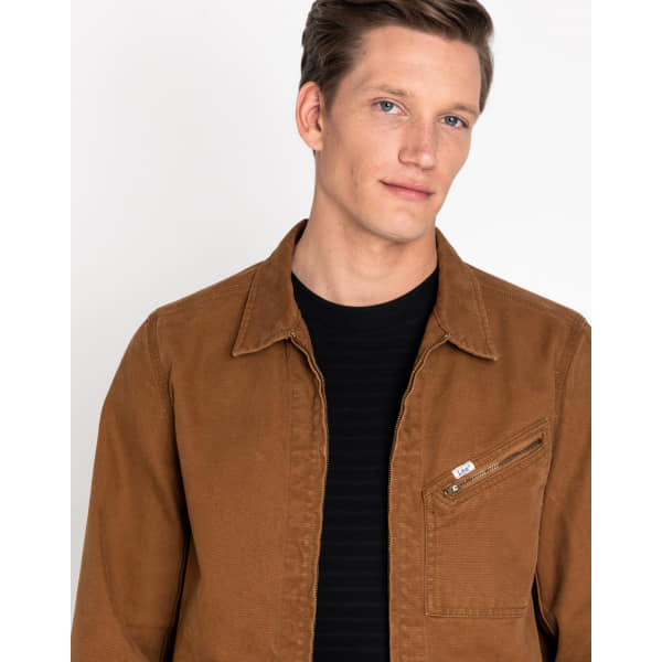 LEE 191J JACKET MĘSKA KURTKA PRZEJŚCIOWA TOFFEE L191LU20 112105728