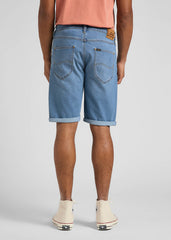 LEE 5 PKT SHORT MĘSKIE SZORTY KRÓTKIE SPODENKI JEANSOWE MID NELSON L73EMGLZ 112145566