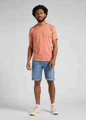 LEE 5 PKT SHORT MĘSKIE SZORTY KRÓTKIE SPODENKI JEANSOWE MID NELSON L73EMGLZ 112145566