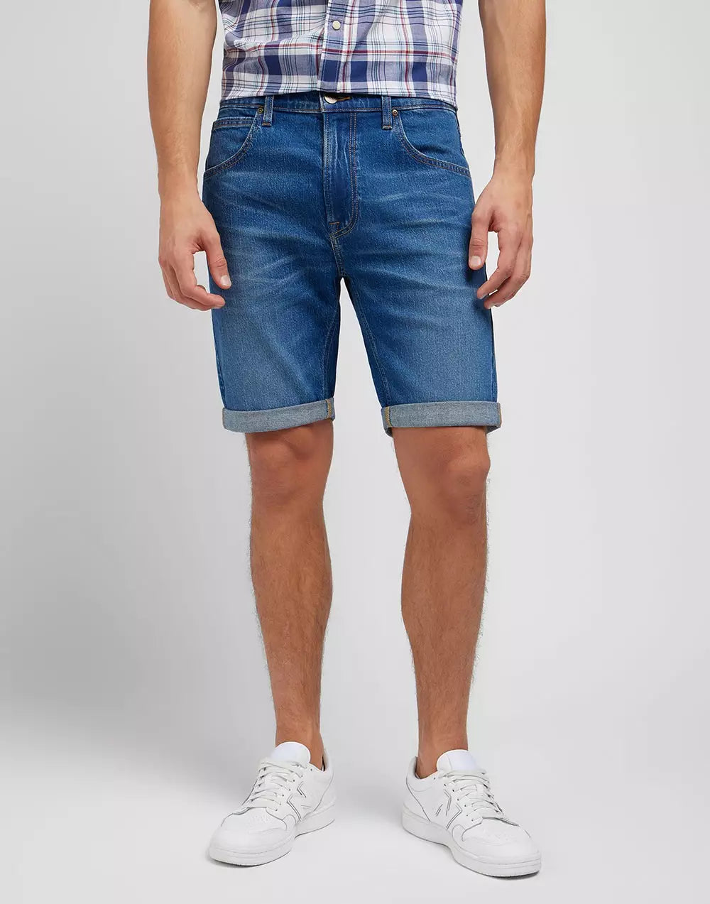 Szorty Jeansowe Męskie Lee 5 Pocket Short Warm 112349234 L73M016079