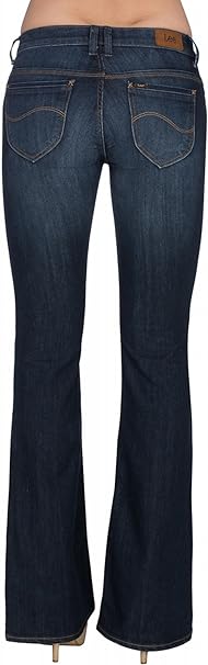 Spodnie Jeansowe Damskie Lee Annetta Evening Blue L323AAKS