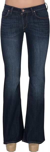 Spodnie Jeansowe Damskie Lee Annetta Evening Blue L323AAKS