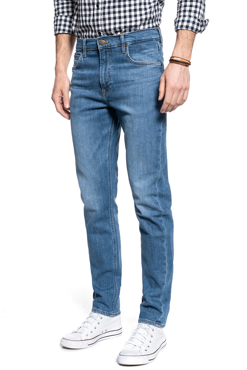LEE AUSTIN MĘSKIE SPODNIE JEANSOWE DARK FREEPORT L733PXGQ 112140805