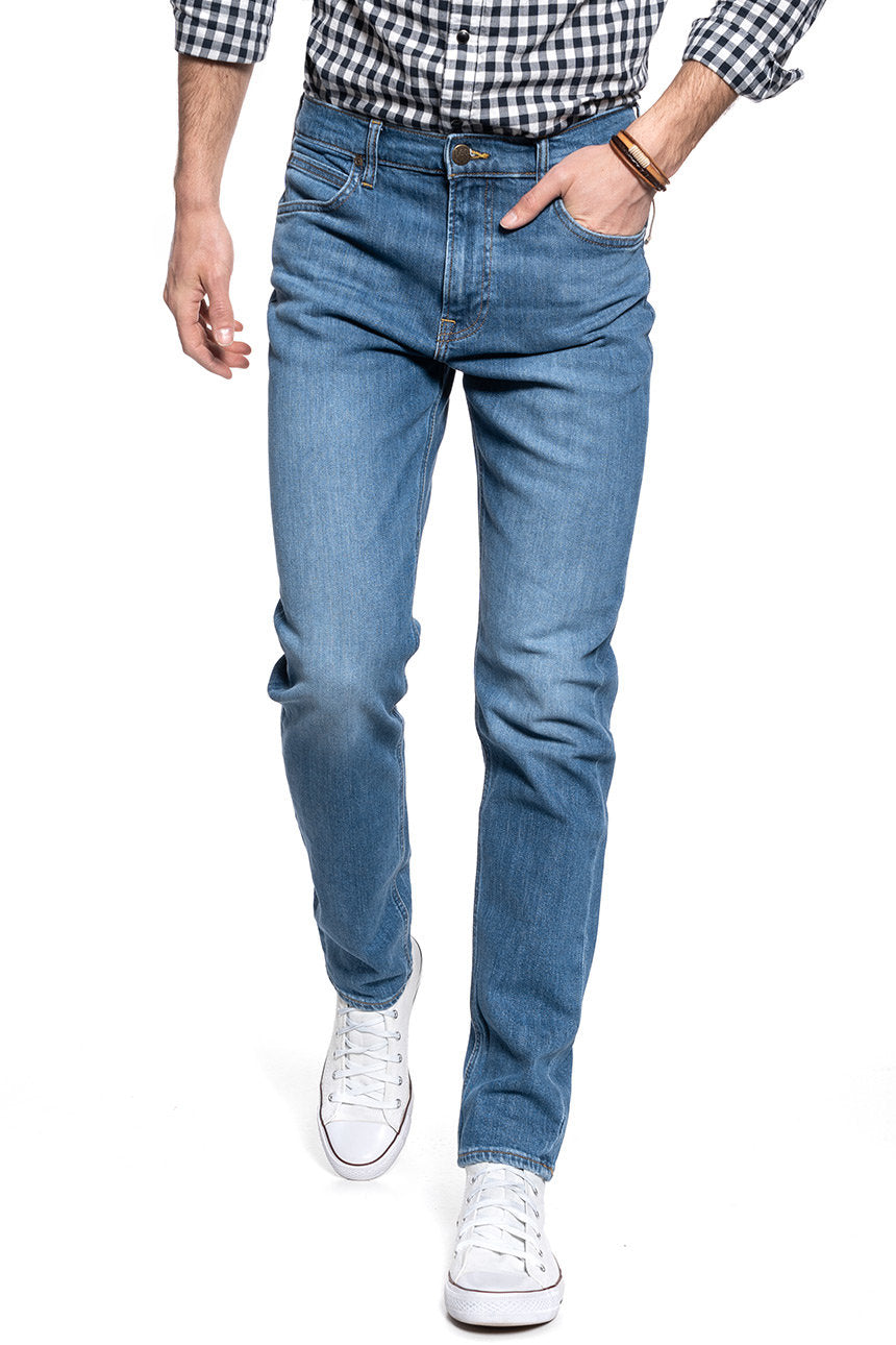 LEE AUSTIN MĘSKIE SPODNIE JEANSOWE DARK FREEPORT L733PXGQ 112140805