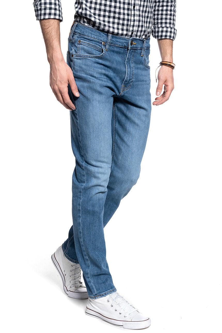 LEE AUSTIN MĘSKIE SPODNIE JEANSOWE DARK FREEPORT L733PXGQ 112140805