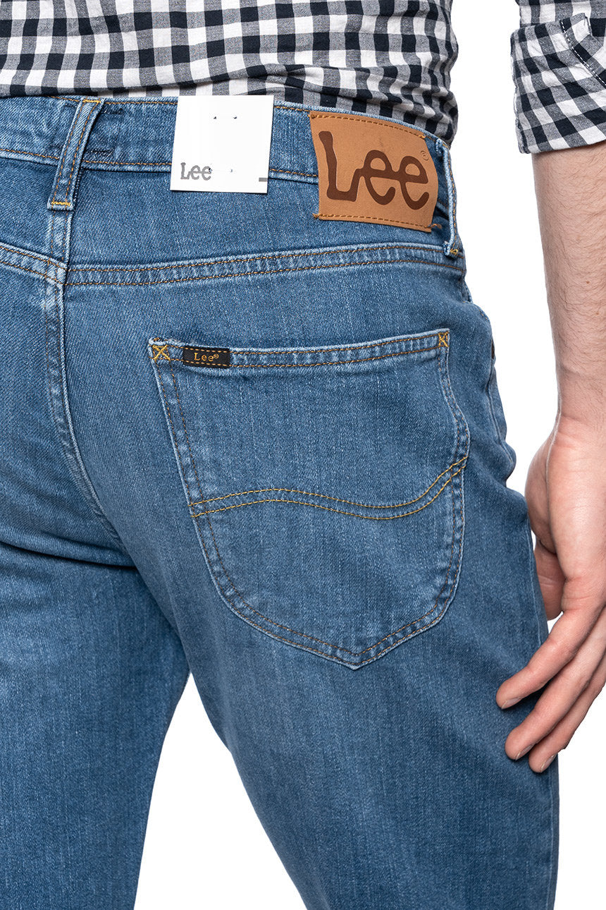 LEE AUSTIN MĘSKIE SPODNIE JEANSOWE DARK FREEPORT L733PXGQ 112140805
