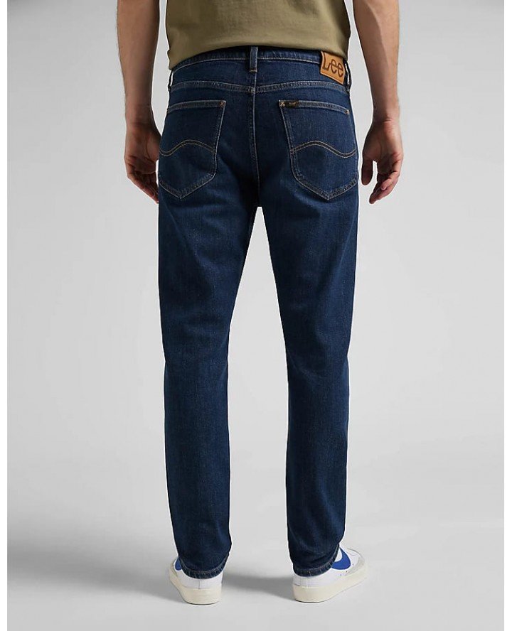 LEE AUSTIN MĘSKIE SPODNIE JEANSOWE DARK MID BAKER L733PXOF 112145550