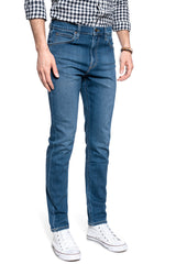 LEE AUSTIN MĘSKIE SPODNIE JEANSOWE MID WORN IN RAY L733NOWH 112119945