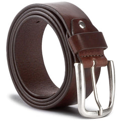 LEE BELT MĘSKI PASEK SKÓRZANY KLASYCZNY DARK BROWN LF045024 112124770