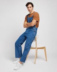 LEE BIB MID MĘSKIE SPODNIE JEANSOWE OGRODNICZKI JEANS MID SHADE 112349314 L72Z017385