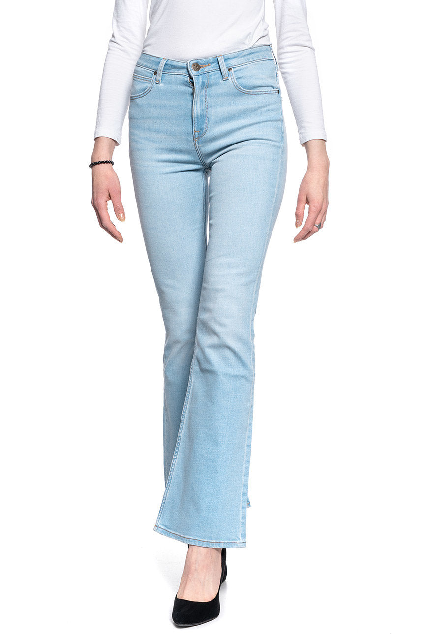 LEE BREESE DAMSKIE SPODNIE JEANSOWE BLEACHED AZUR L32YPQXL 112107754