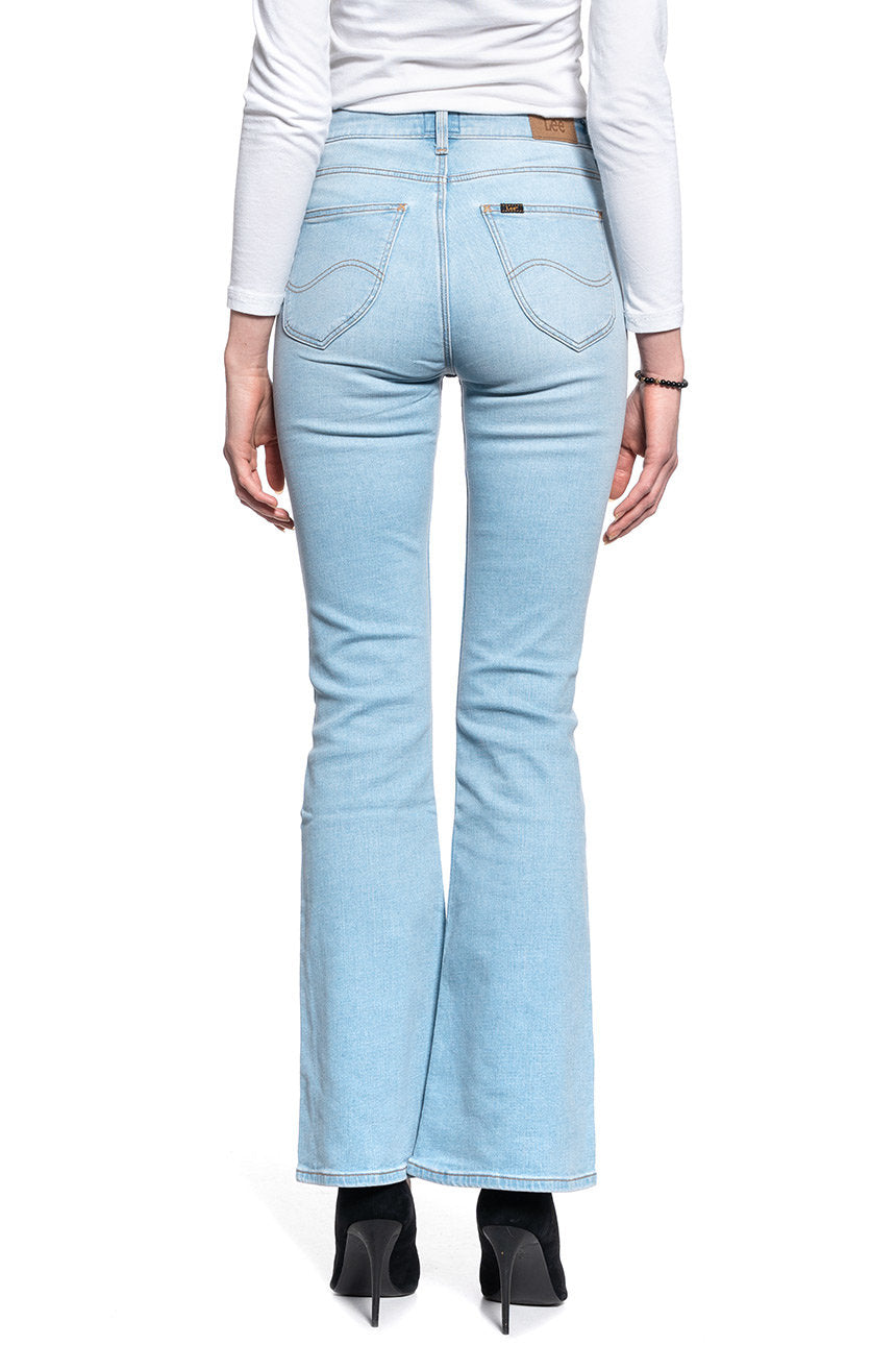 LEE BREESE DAMSKIE SPODNIE JEANSOWE BLEACHED AZUR L32YPQXL 112107754