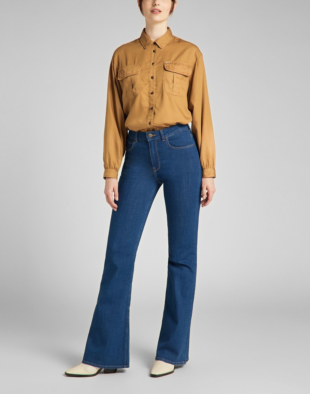 LEE BREESE DAMSKIE SPODNIE JEANSOWE VINTAGE AYLA L32YOPDF 112139936