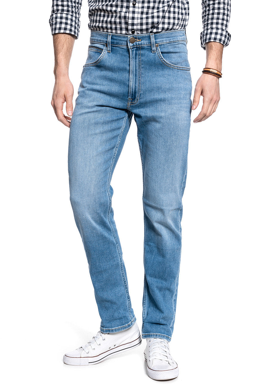 LEE BROOKLYN STRAIGHT MĘSKIE SPODNIE JEANSOWE LIGHT RAY L452NOTX 112110166
