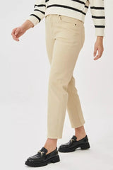 LEE CAROL DAMSKIE SPODNIE JEANSOWE SAND L30UQHFV 112139812