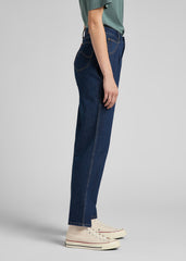 LEE CAROL PLEATED DAMSKIE SPODNIE JEANSOWE RINSE L31MOM36 112143815