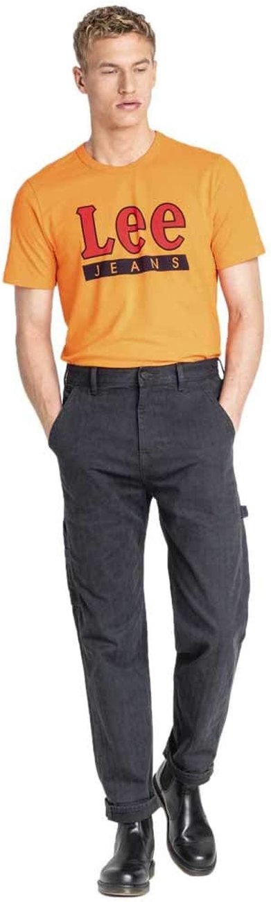 LEE CARPENTER MĘSKIE SPODNIE MATERIAŁOWE HERRINGBONE L75KDZCT 112120935
