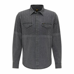 LEE CLEAN REG WESTERN MĘSKA KOSZULA JEANSOWA BLACK L66RQD01 112140585
