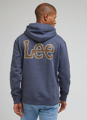 LEE CORE HOODIE MĘSKA BLUZA Z KAPTUREM NIEROZPINANA DUSTY 112342453 LM09015541