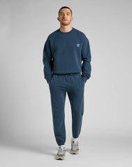 LEE CORE LOOSE SWS MĘSKA BLUZA KLASYCZNA LOGO L84VTJ54 112322621