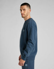LEE CORE LOOSE SWS MĘSKA BLUZA KLASYCZNA LOGO L84VTJ54 112322621