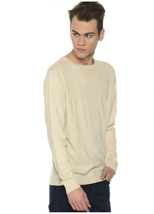Sweter Męski Lee Crew Knit Turtledove L84BQOCV