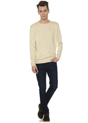 Sweter Męski Lee Crew Knit Turtledove L84BQOCV