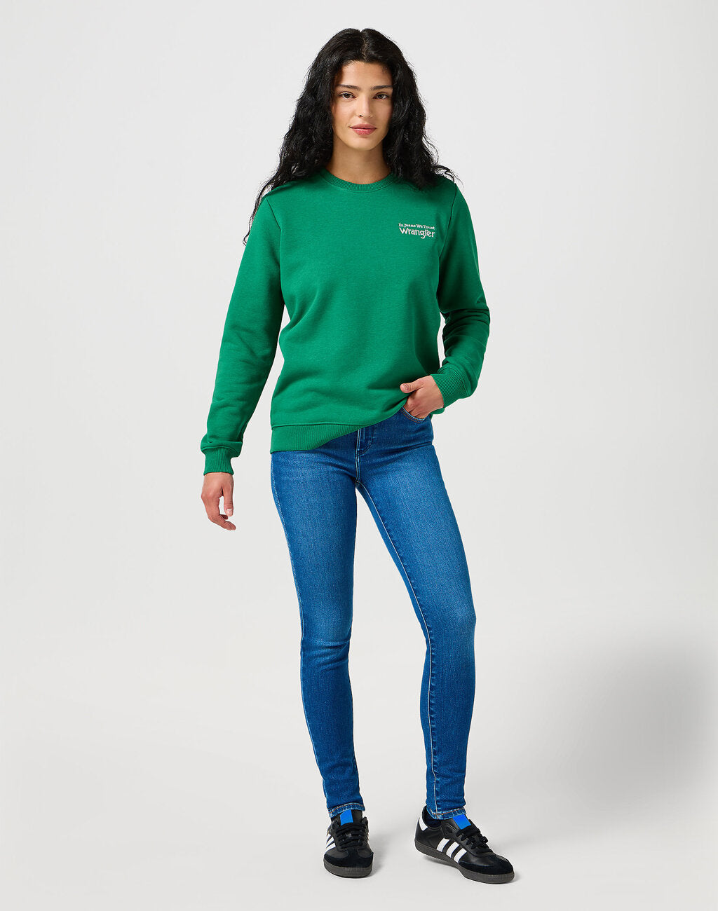 Damska Bluza Lee Regular Sweat Verdant Green 112356509 W6S6014320