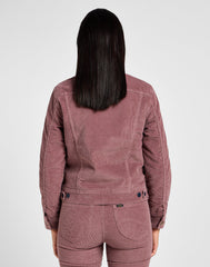 Damska Kurtka Jeansowa Lee Sherpa Rider JKT Dreamy Mauve 112355172