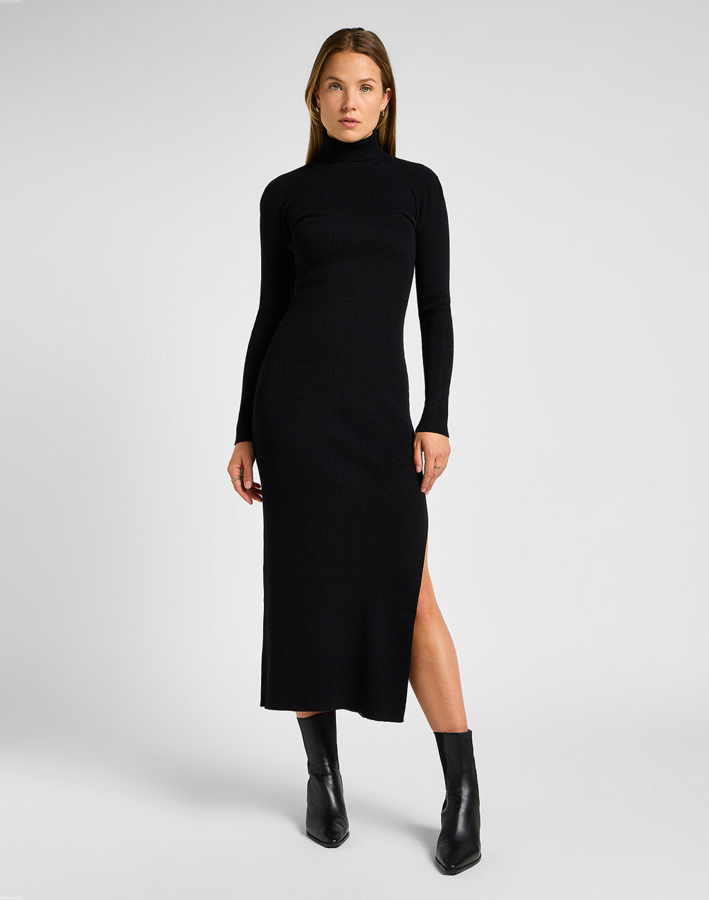 Damska Sukienka Dzianinowa Lee Knitted Dress 112358303 LI81011656