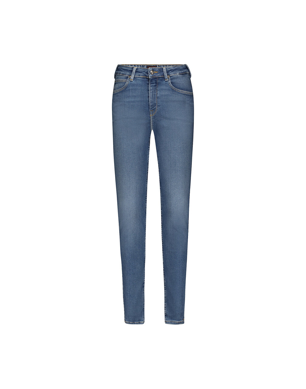 Damskie Spodnie Jeansowe Lee Foreverfit Indigo Springs 112348936 L32S007972