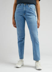 LEE DAMSKIE SPODNIE JEANSOWE LEE CAROL ROCKY BLUE 112328372
