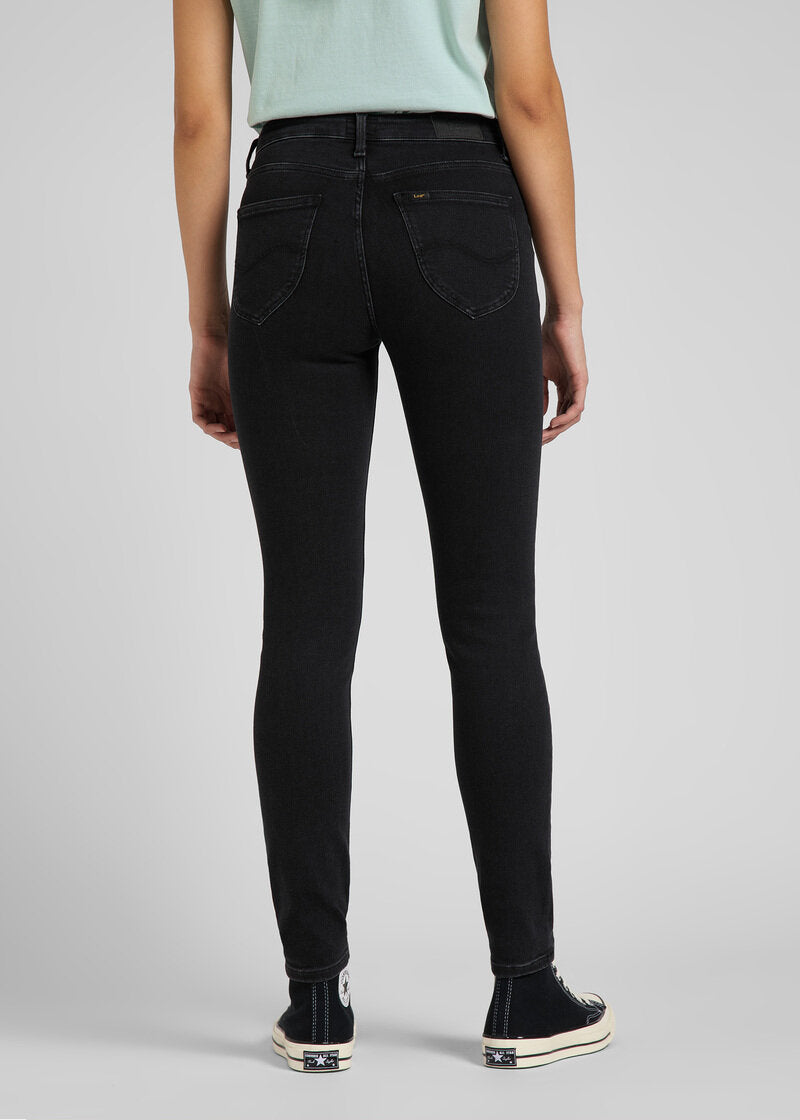 Damskie Spodnie Jeansowe Lee ForeverFit Black Avery L32SOZVT 112145054
