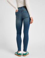 Damskie Spodnie Jeansowe Lee ForeverFit Indigo Tea 112355539