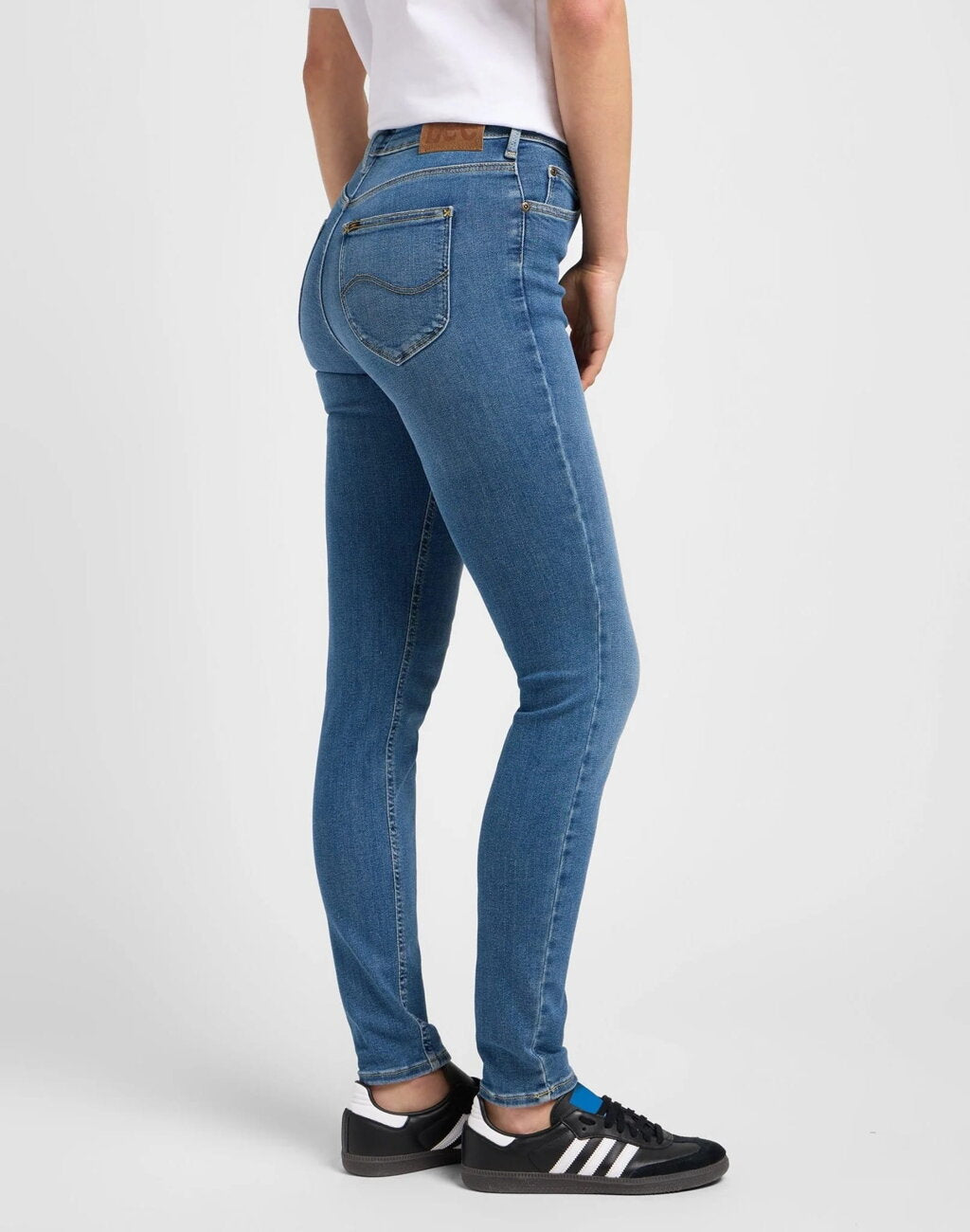 Damskie Spodnie Jeansowe Lee ForeverFit Meteoric L32SOVD43 112338351