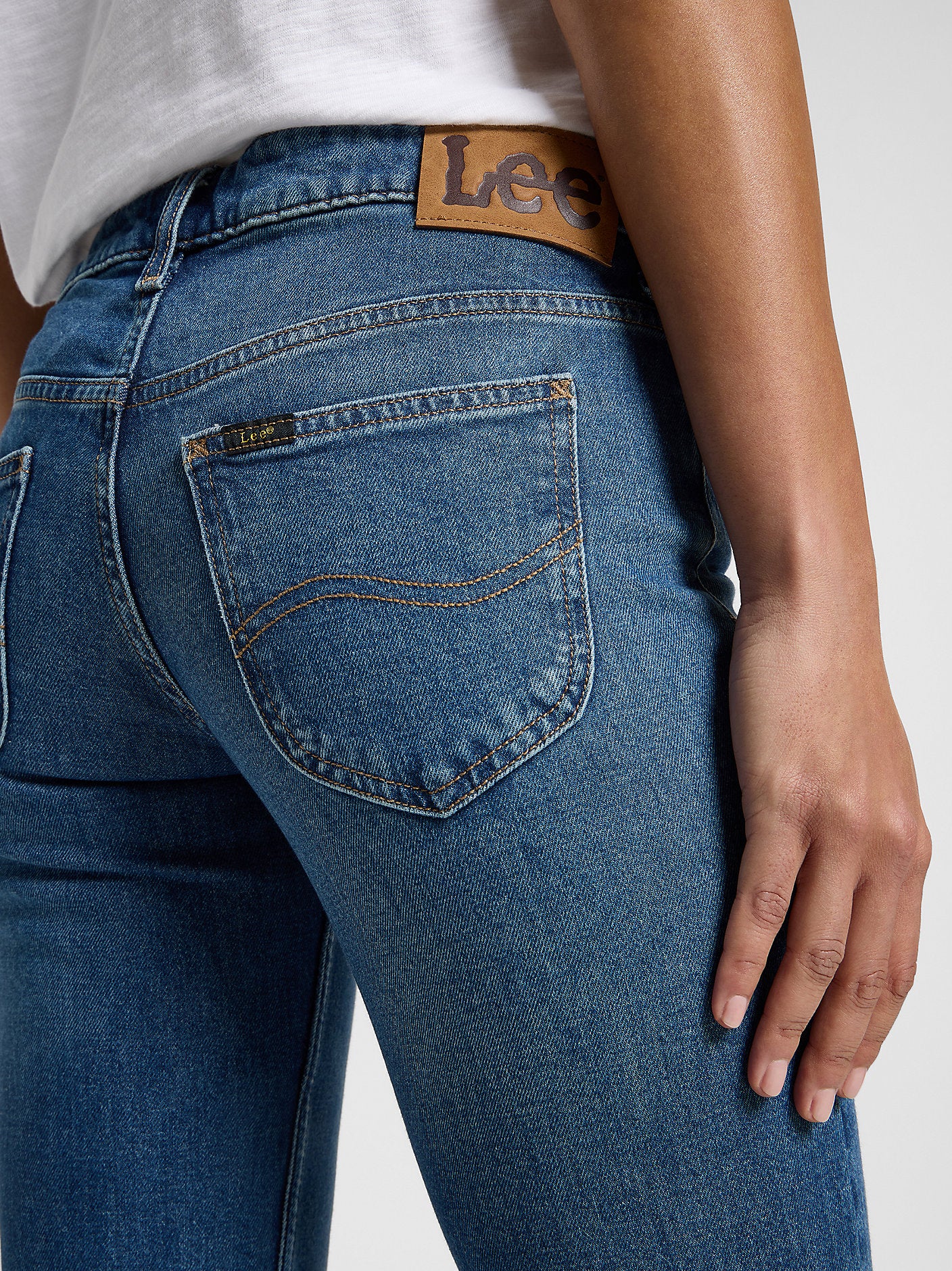 LEE DAMSKIE SPODNIE JEANSOWE LEE JESSICA HIGHER CLIMB 112367527