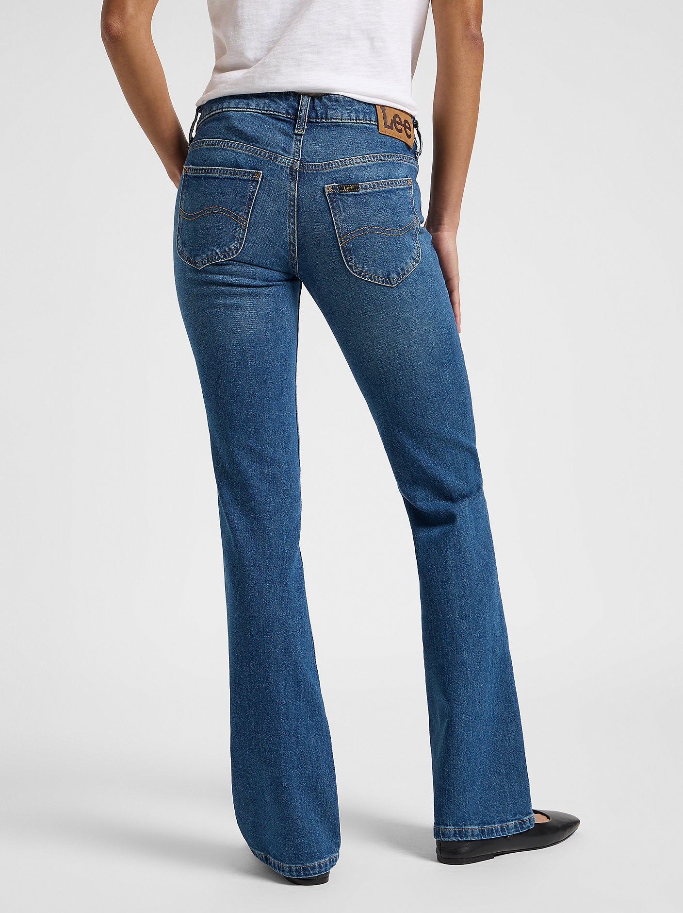LEE DAMSKIE SPODNIE JEANSOWE LEE JESSICA HIGHER CLIMB 112367527