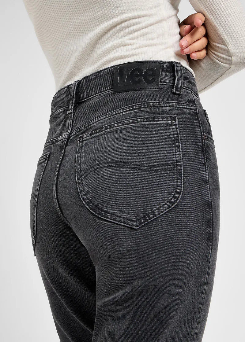 LEE DAMSKIE SPODNIE JEANSOWE LEE RIDER JEANS REFINED BLACK 112341336