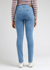Damskie Spodnie Jeansowe Lee Scarlett High Just a Breese L626FAB38 112328321