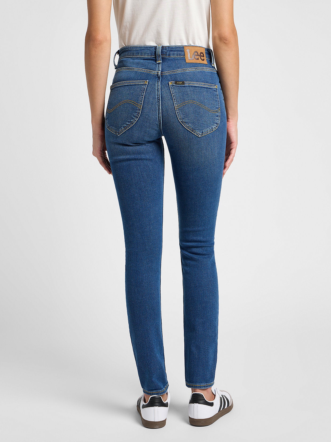 LEE DAMSKIE SPODNIE JEANSOWE LEE SCARLETT HIGH MID MARTHA 112360026