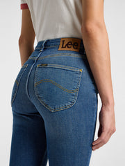 LEE DAMSKIE SPODNIE JEANSOWE LEE SCARLETT HIGH MID MARTHA 112360026