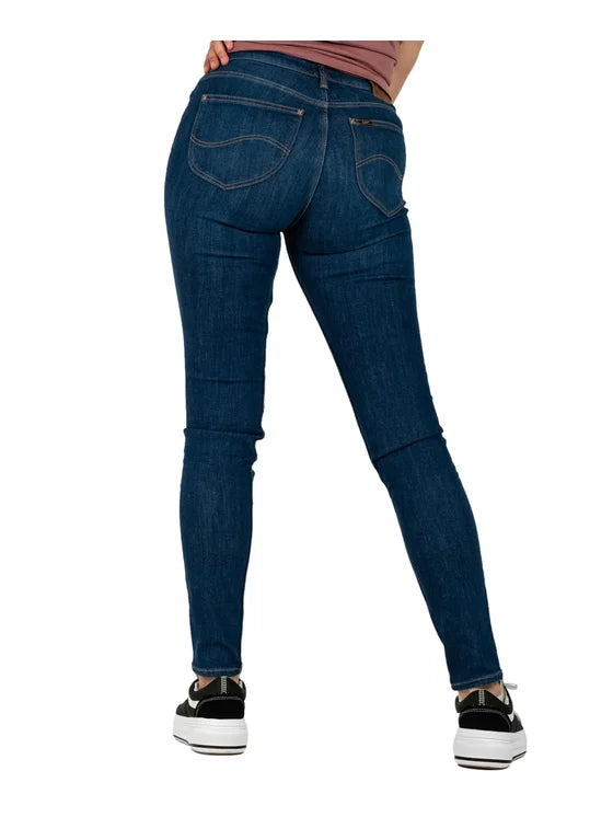 Damskie Spodnie Jeansowe Lee Scarlett High Night Sky L626GUD38 112338320