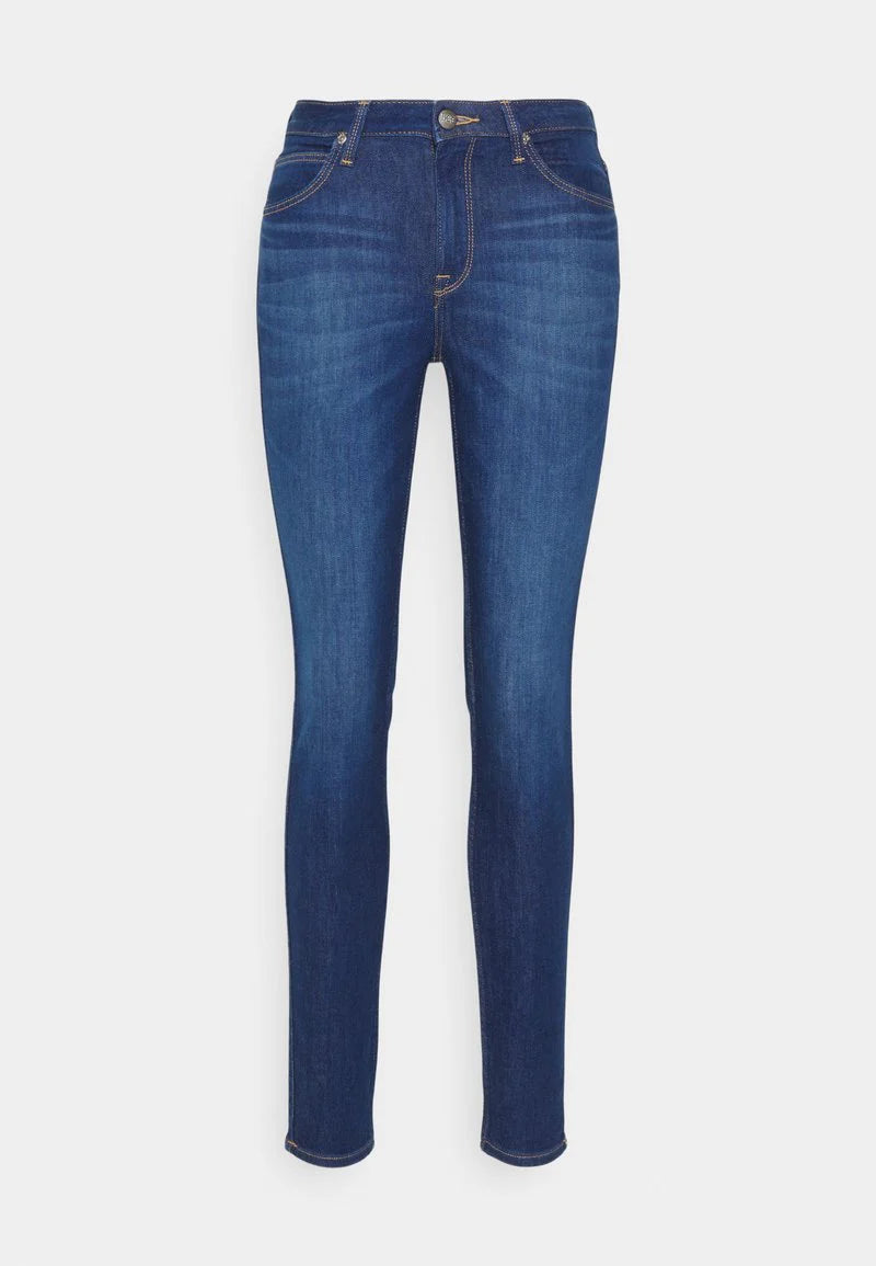 Damskie Spodnie Jeansowe Lee Scarlett High Night Sky L626GUD38 112338320