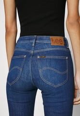 Damskie Spodnie Jeansowe Lee Scarlett High Night Sky L626GUD38 112338320