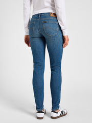 LEE DAMSKIE SPODNIE JEANSOWE LEE SCARLETT MID DUST 112355242