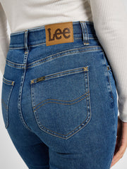 Damskie Spodnie Jeansowe Lee ULC Skinny Blue Format 112357956