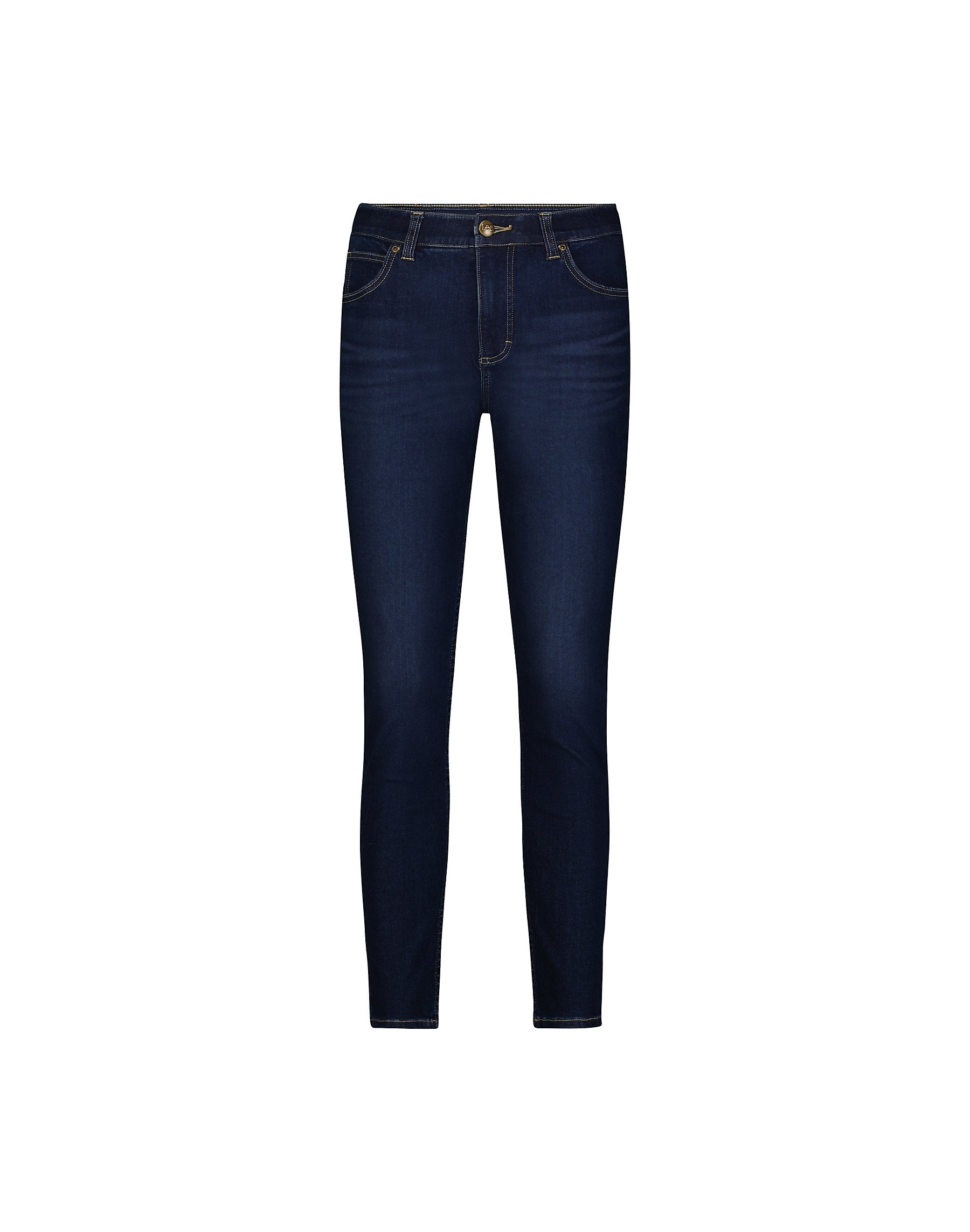 Damskie Spodnie Jeansowe Lee Ulc Skinny Deepest Dark 112351235 L35v016198