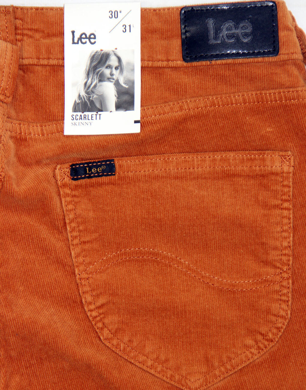 LEE DAMSKIE SPODNIE SCARLETT SUEDE L526LO29