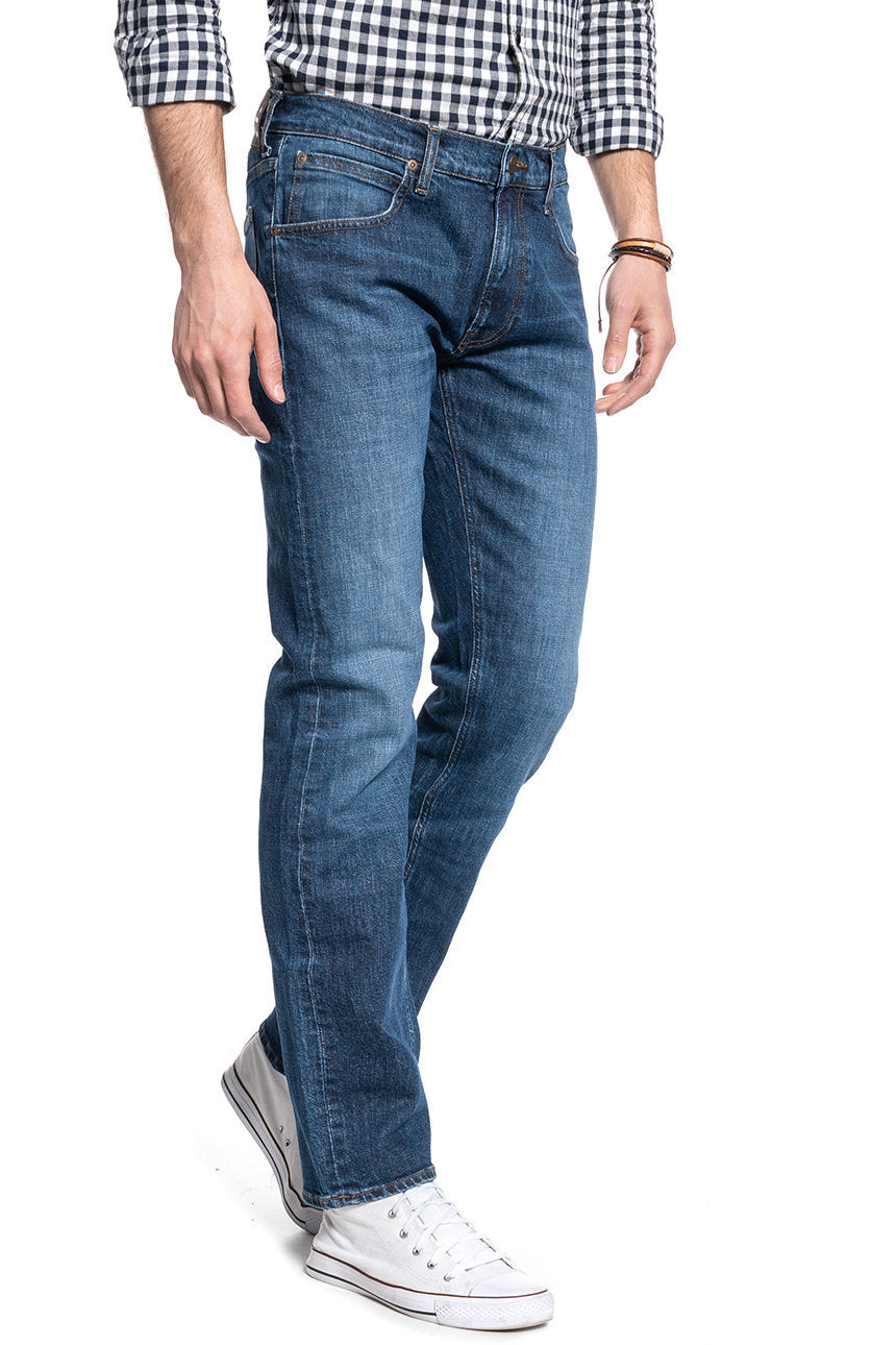 LEE DAREN MĘSKIE SPODNIE JEANSOWE REGULAR STRAIGHT L707KNDD 112118219